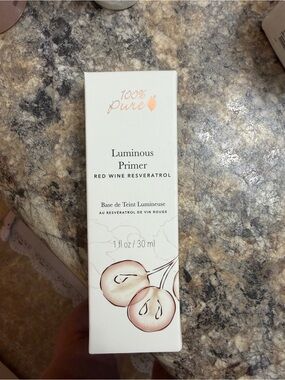 100% Pure Luminous Primer - Red Wine Resveratrol (Cream)